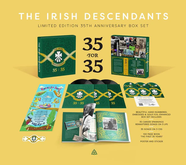 The Irish Descendants - 35th Anniversary Boxset LIMITED EDITION